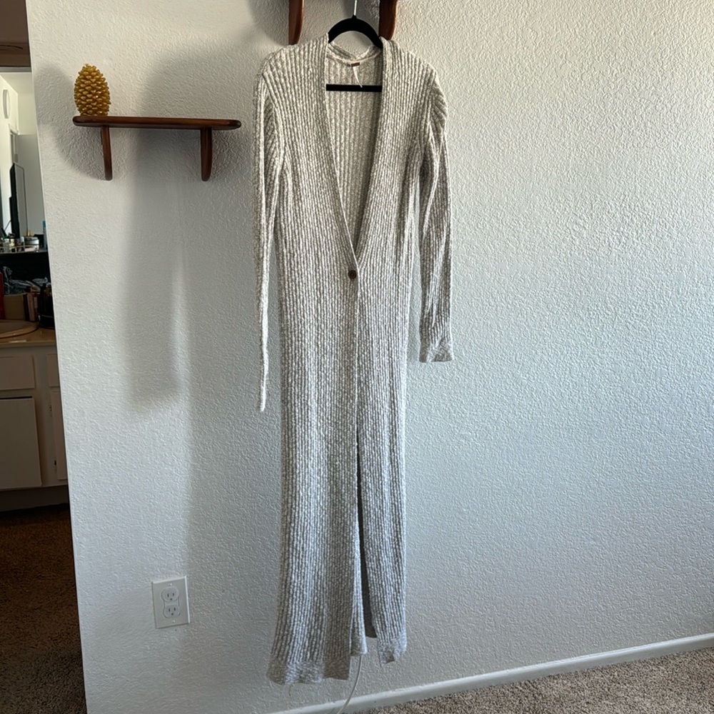 Long Knit FREE PEOPLE Cardigan XS